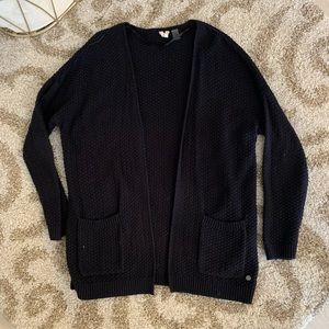 Black Roxy cardigan